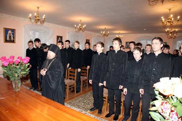 Епископ Ишимский и Аромашевский Тихон встретился с Преподавателями Учащимися училища
