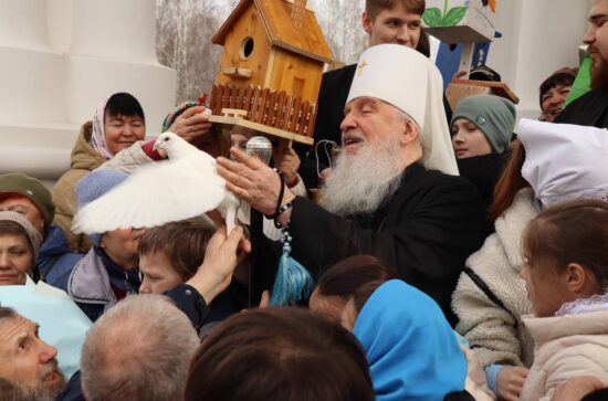 Престольный праздник в Благовещенском соборе